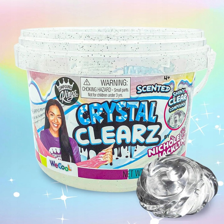 WECOOL CRYSTAL CLEARZ przezroczysty pachnący slime wysoka jakość aż 1,2 kg