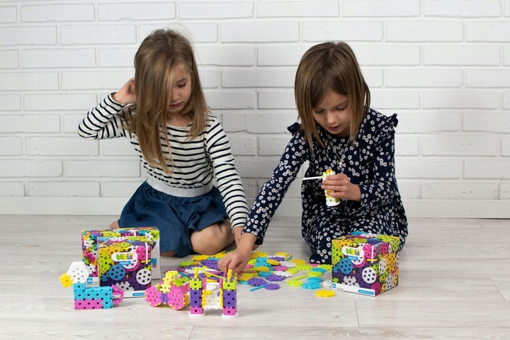 KLOCKI KONSTRUKCYJNE MELI BASIC CONSTRUCTOR PINK SET ZESTAW UZUPEŁNIAJĄCY