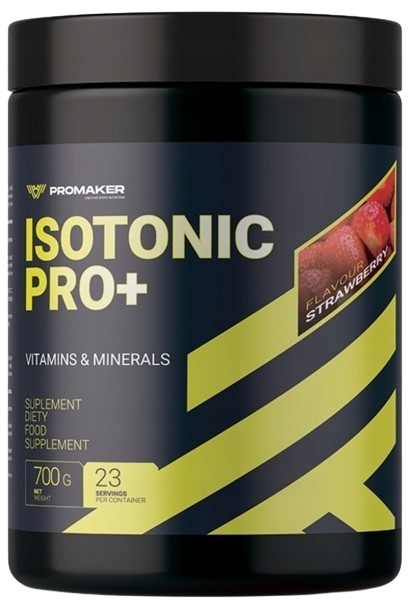 Promaker Isotonic Pro+ Izotonik Węglowodany 700g Truskawka