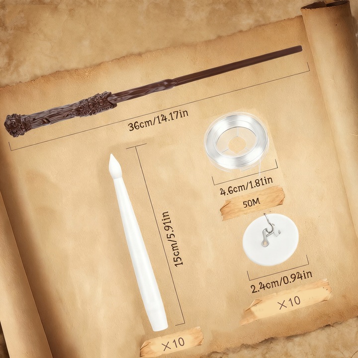 Latające Swiece LED, 10 Sztuk, z Pilotem Zdalnego Sterowania,Swiece Wiszące