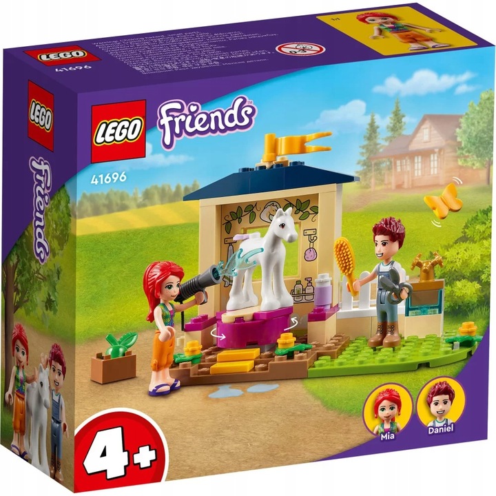 Lego klocki FRIENDS 41696 Kąpiel dla kucyków