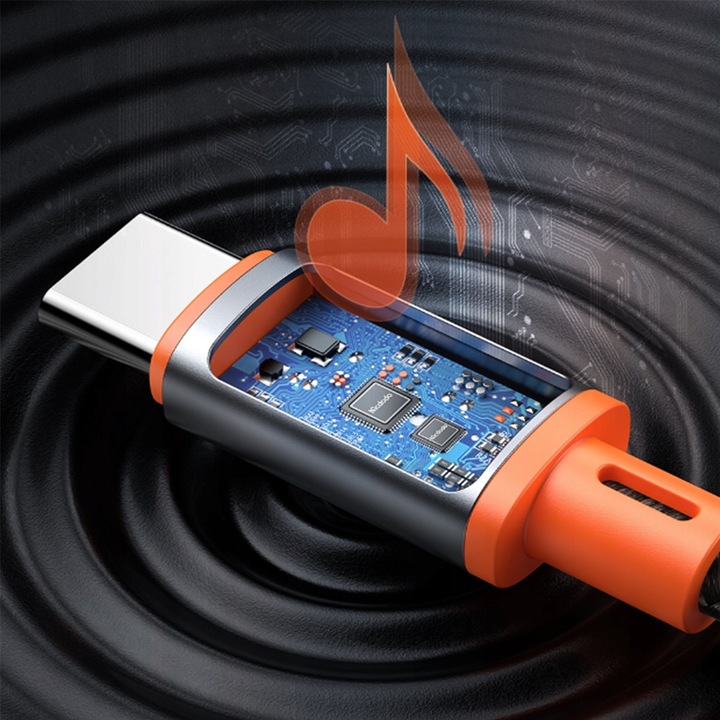 PRZEJŚCIÓWKA ADAPTER USB C MINI JACK Z DAC MCDODO