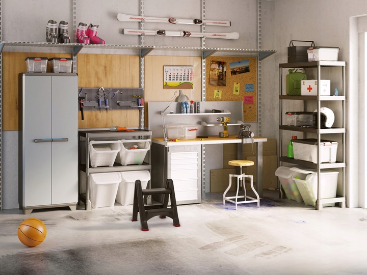 Drabinka CURVER Taboret Składany Schodek Stopień Podest 150kg Stołek