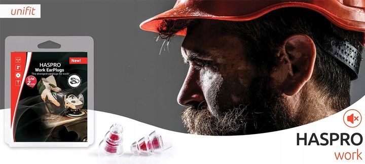 Zatyczki Do Uszu Stopery Do Pracy Work Haspro BHP