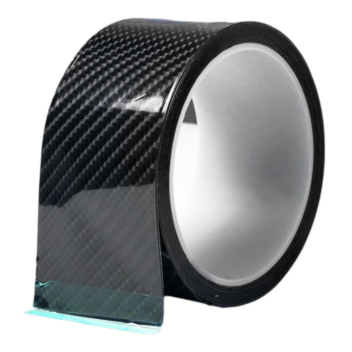 FOLIA OCHRONNA NA PROGI CARBON TAŚMA ZABEZPIECZAJĄCA PRÓG KARBONOWA 5d