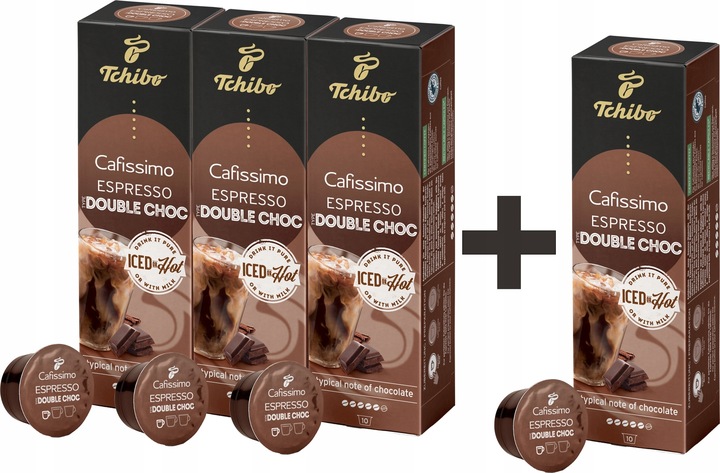 KAWA TCHIBO CAFISSIMO Espresso Double Choc 40 kaps