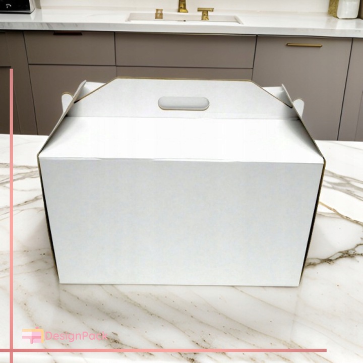 Pudełko pod tort komunijny 42x32x25 podkład pod tort złoty 40x30 na Komunię