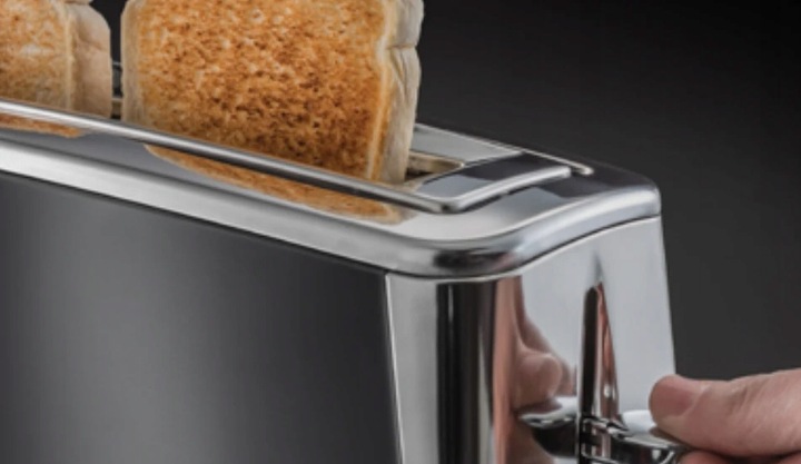 Toster Russell Hobbs Moonlight 23251-56 Tacka Ruszt Podnośnik Szary