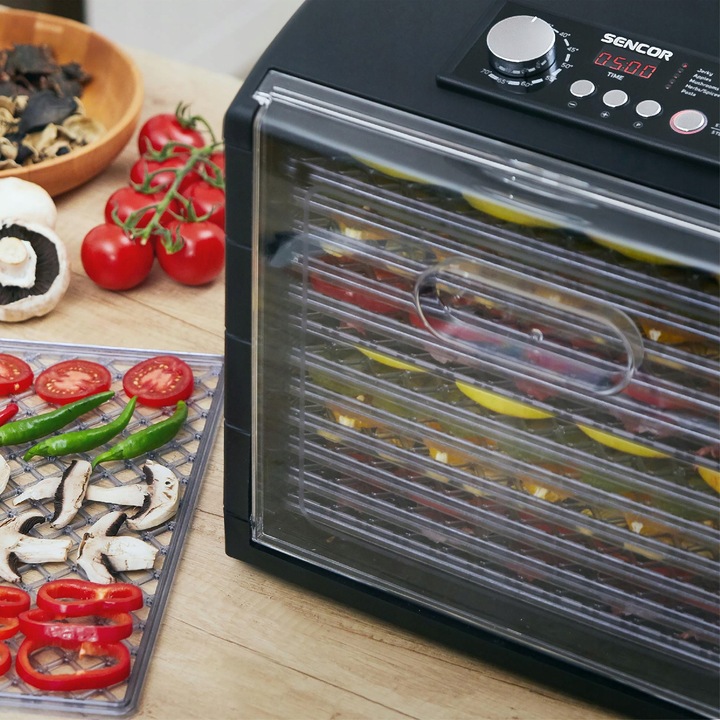 Suszarka Spożywcza do Żywności Sencor SFD 6600BK