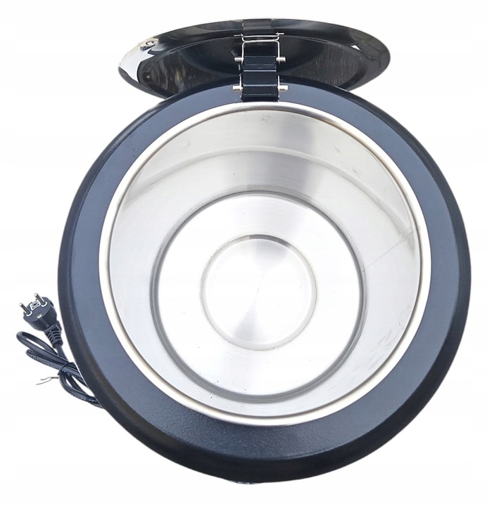 Kociołek podgrzewacz do zup bemar warnik 10l 400W nie przypala 2 ścianki