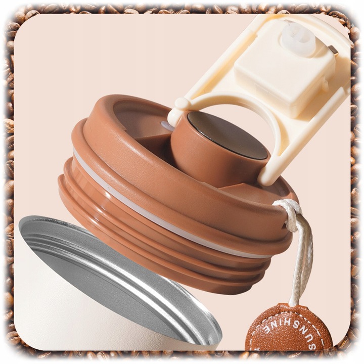 Kubek Termiczny Termos Kawa Herbata Wyświetlacz LED temperatura