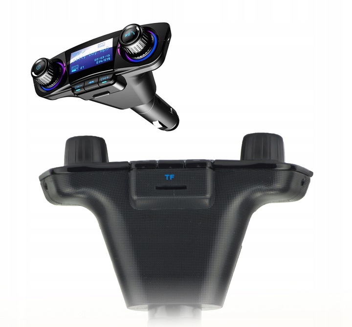 TRANSMITER FM BLUETOOTH ŁADOWARKA 3,1A 2xUSB MP3