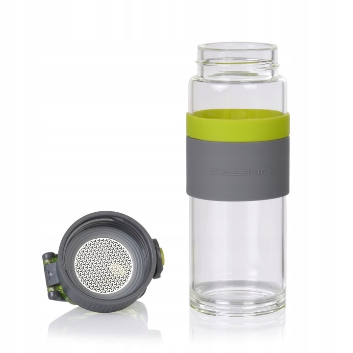 Szklana butelka ze szkła borokrzemowego CASNO 0,5L
