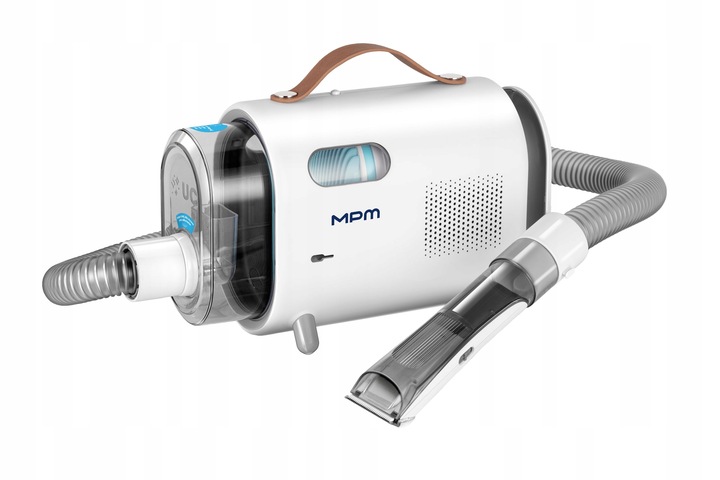 Zestaw do pielęgnacji psa kota odkurzacz trymer szczotka 6w1 MPM MOD-1000