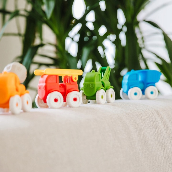 Klocki magnetyczne My First Vehicles Smart Max IUVI Games