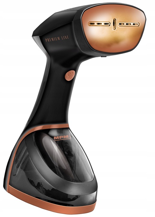 Parownica do ubrań żelazko parowe duża moc 2000W czarna MPM MZP-03