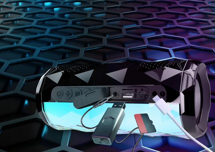 GŁOŚNIK PRZENOŚNY BLUETOOTH 5.0 XBLITZ MASTER EVO