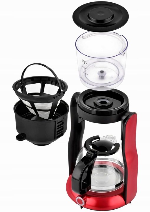 Ekspres przelewowy Kalorik CM 2000 RD TKG CM 2000 RD