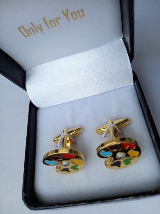 Spinki do mankietów Gitara Klasyczna dla muzyka