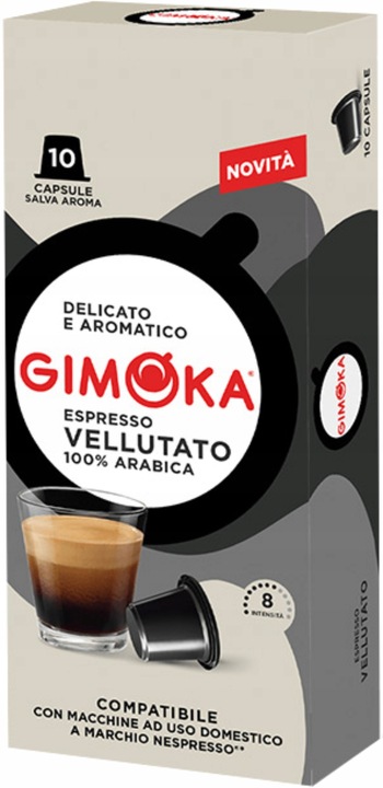 Kapsułki z kawą do NESPRESSO Gimoka MIX x100