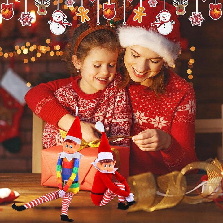 ELF ON THE SHELF PSOTNIK FIGURKA ELFA SKRZAT X 2