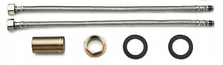 BATERIA UMYWALKOWA STOJĄCA WODOSPAD CUBIC ŁAZIENKOWA KRAN DO UMYWALKI CHROM