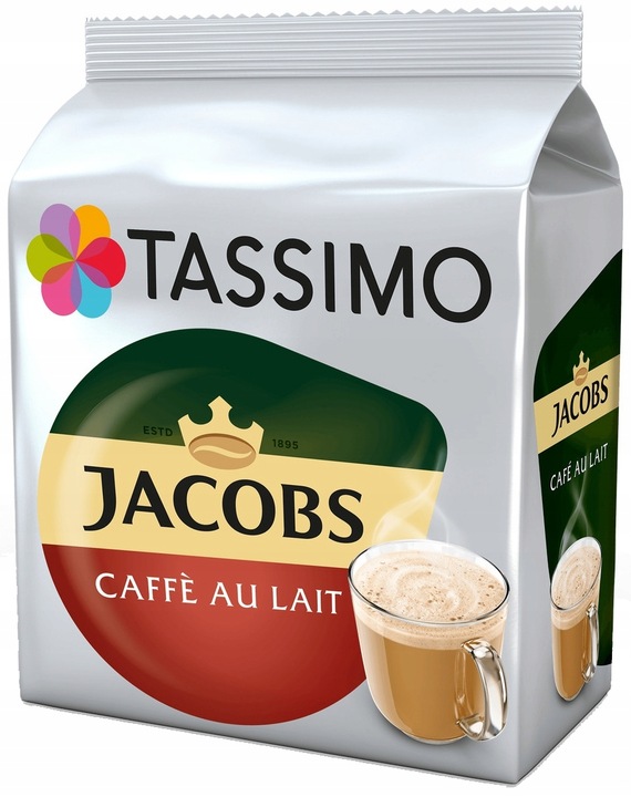 Kapsułki TASSIMO Jacobs Cafe Au Lait 3 x 16szt