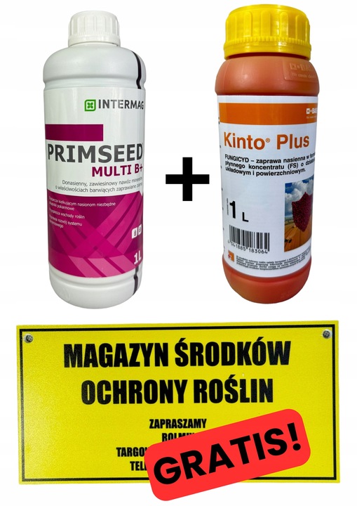 Zestaw Kinto Plus 1L + PRIMSEED MULTI B+ 1L