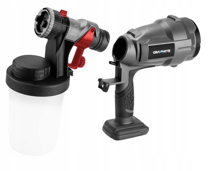 PISTOLET NATRYSKOWY HVLP + AKU 2 AH + ŁADOWARKA