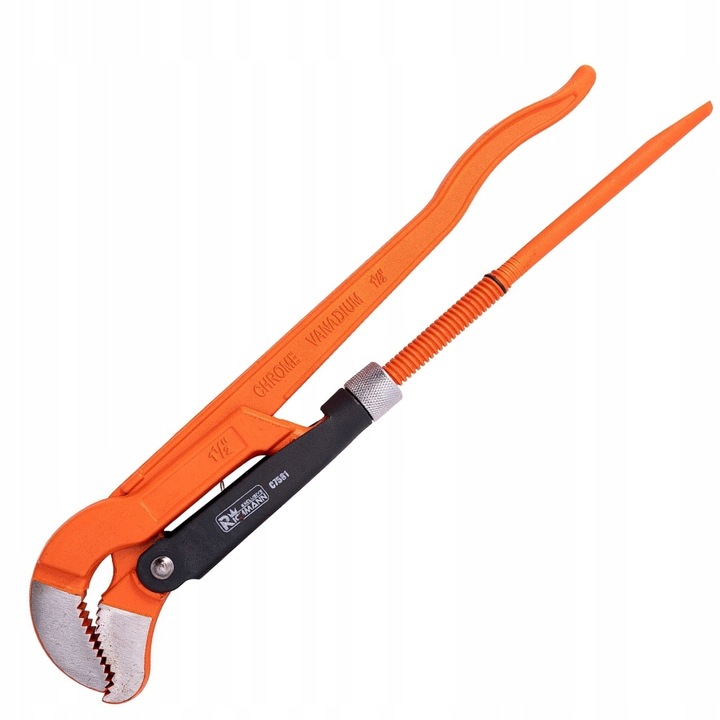 KLUCZ NASTAWNY CĘGI SZCZYPCE ŻABKA DO RUR 11/2'' RICHMANN C7581