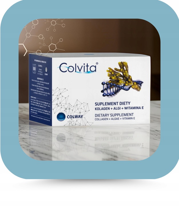 Kolagen liofilizowany Zdrowe Stawy Mocne Kości kapsułki Algi Wit.E x60 kaps