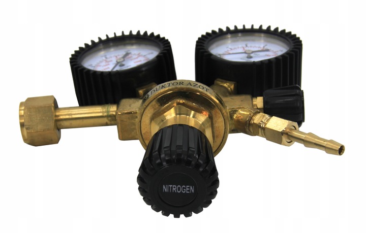 Reduktor butlowy AZOT 2 manometry do azotu