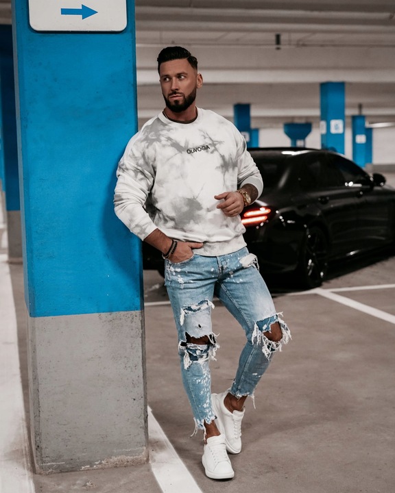 Bluza męska OLAVOGA COLM 2024 szara - UNI