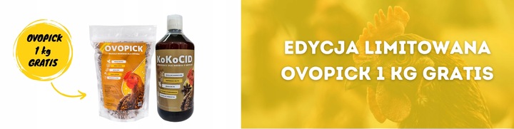 KokoCID 1 kg+GRATIS zakwaszacz dla drobiu muszle