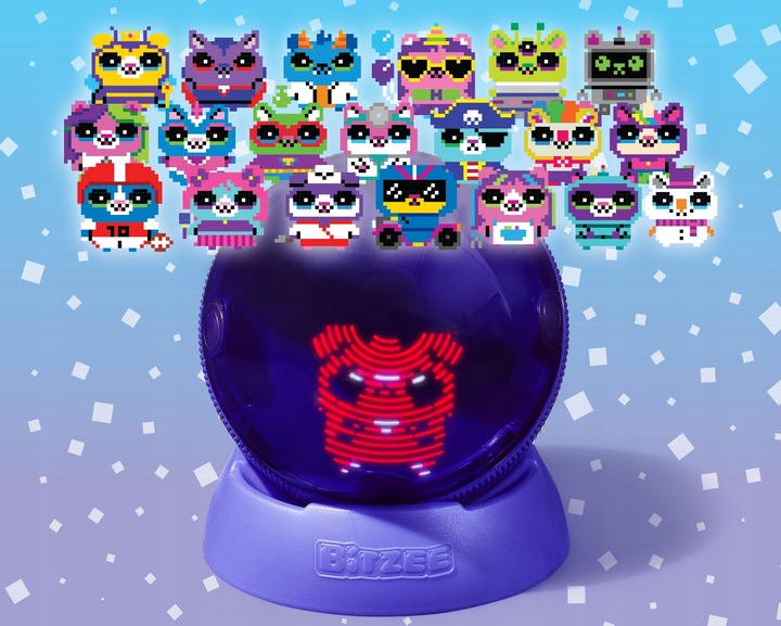 BITZEE CHOMIK W KULI HAMSTER BALL INTERAKTYWNE ZWIERZĄTKO CYFROWE WIRTUALNY