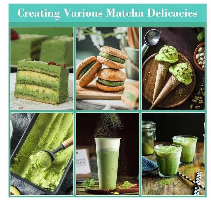 Matcha 100g Codzienna Japońska Moya Zielona Herbata Macza sproszkowana BIO