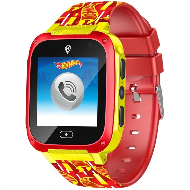 Smartwatch KidiZ Hot Wheels Zegarek dla dzieci 3+, SOS, SIM inne funkcje