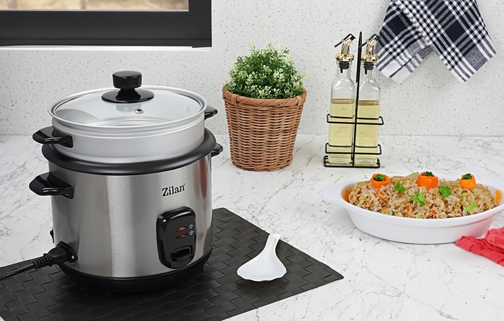 RYŻOWAR GARNEK DO RYŻU PAROWAR DO RYŻU WARZYW 2W1 3,2L 500W