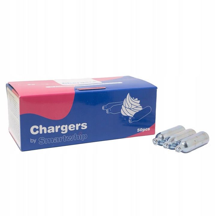 Smartwhip 8g - 50× nabój do syfonu (podtlenek azotu N2O)