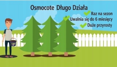 SUBSTRAL OSMOCOTE IGLAK 4,5kg NAWÓZ 2w1 TUJE