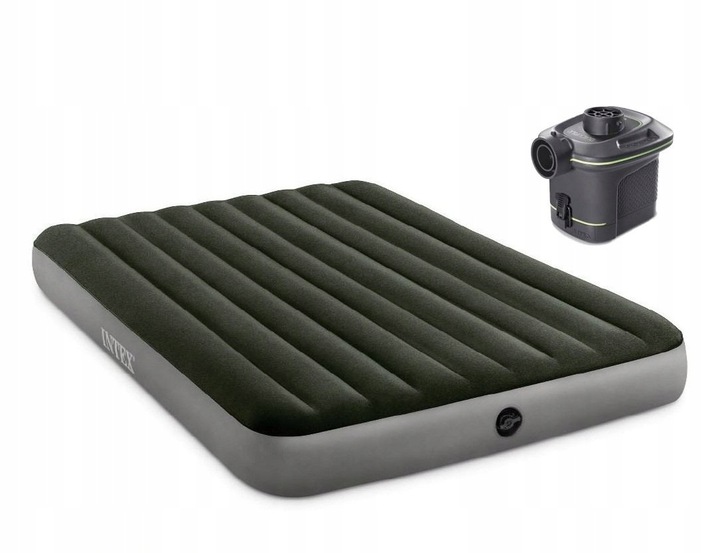 MATERAC DMUCHANY WELUROWY Z POMPKĄ INTEX 64779