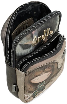 A331 Torebka Anekke Real listonoszka dwustronna paszportówka SMART PACK