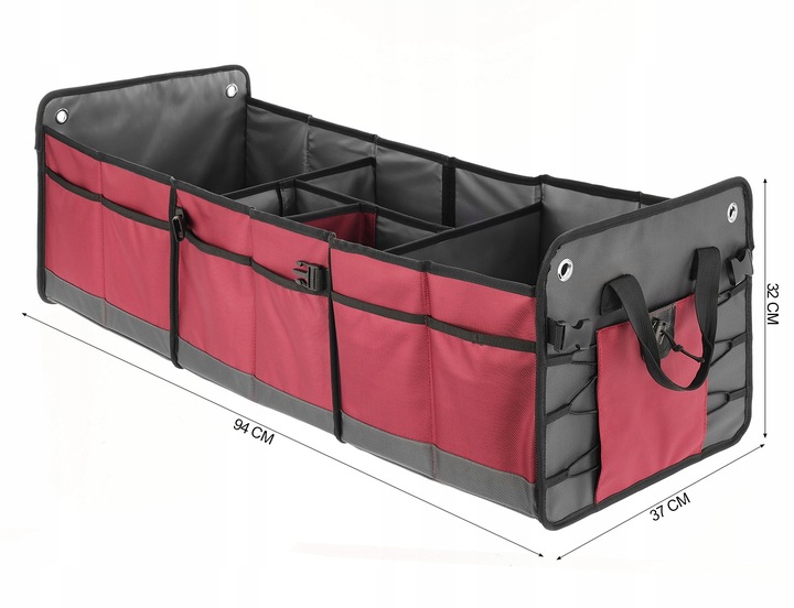 ORGANIZER DO BAGAŻNIKA SAMOCHODU TORBA DO BAGAŻNIKA SAMOCHODU POJEMNY XXL