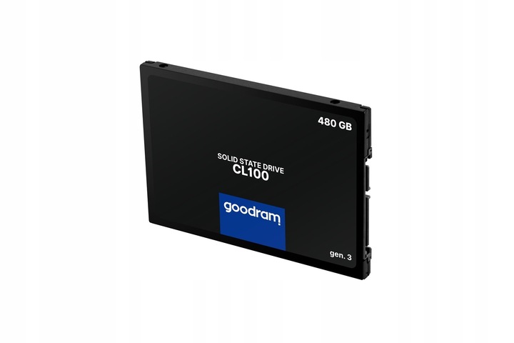 Dysk SSD GOODRAM CL100 480GB SATA III 2,5" GEN. 3 540/460 7mm 3D NAND Flash