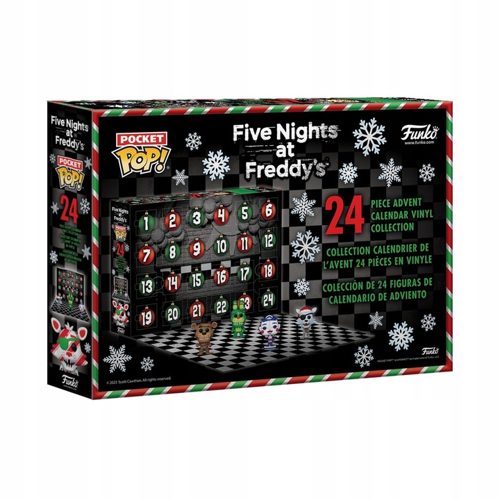 FUNKO POP! Kalendarz Adwentowy Five Nights At Fredd's 24 Figurki Prezent