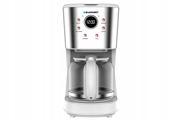 Ekspres do kawy przelewowy BLAUPUNKT CMD802WH TIMER 1,5l 12-14 filiżanek