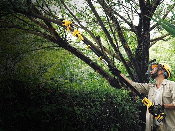 PIŁA ŁAŃCUCHOWA AKUMULATOROWA 6" DO GAŁĘZI DREWNA GAŁĘZIÓWKA 2x AKUMULATOR