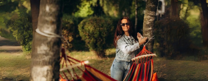 HAMAK OGRODOWY 2-OSOBOWY XXL Z POPRZECZKĄ MOCNY DUŻY HUŚTAWKA + TORBA