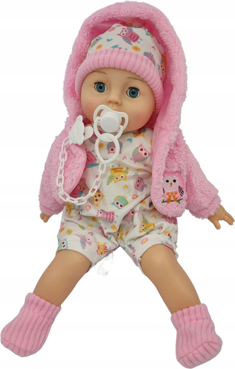 LALKA BOBAS MÓWI I ŚPIEWA ZAMYKA OCZY SMOCZEK_89K