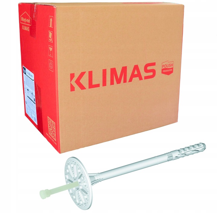 Kołki łączniki dyble izolacji do styropianu LTX fi 10 - 16 cm 200 szt.